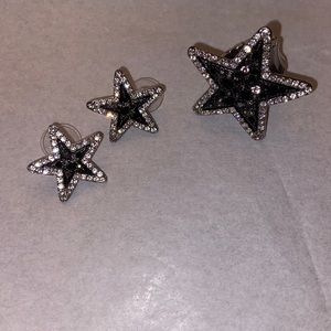 Star ring and earrings